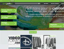Tablet Screenshot of myprofilart.com
